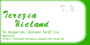 terezia wieland business card